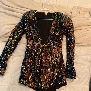 Forever 21 Sequin Romper